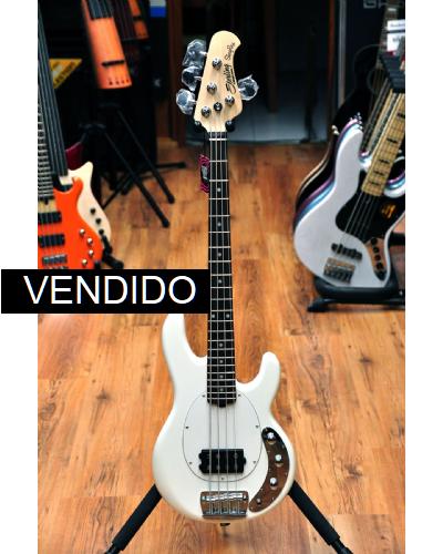 Sterling by Music Man StingRay Short Scale RW Olympic White